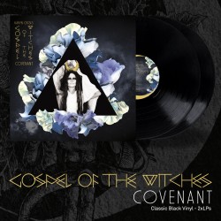 KARYN CRISIS GOSPEL OF THE WITCHES "Covenant" doppio vinile nero