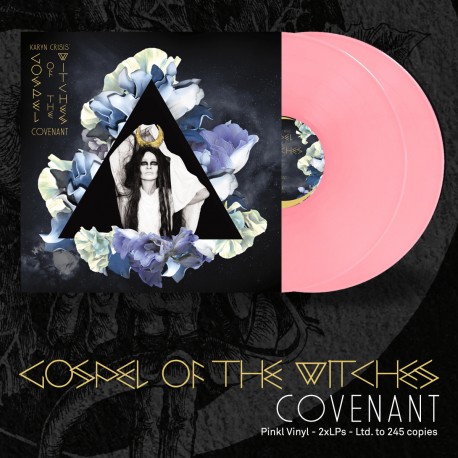 KARYN CRISIS GOSPEL OF THE WITCHES "Covenant" pink DLP