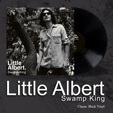 LITTLE ALBERT "Swamp King" Black LP