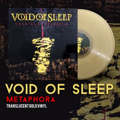 VOID OF SLEEP "Metaphora" Translucent Gold LP