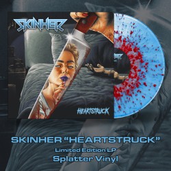 SKINHER "Heartstruck" Splatter LP